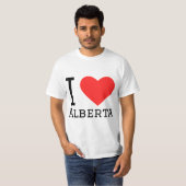 Ik hou van Alberta T-shirt (Voorkant volledig)