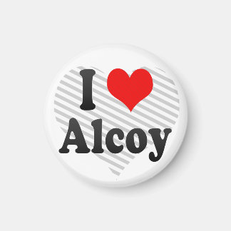 Ik hou van Alcoy, Spanje Magneet