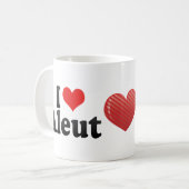 Ik hou van Aleut Koffiemok (Voorkant links)