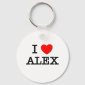 Ik hou van Alex Sleutelhanger (Voorkant)