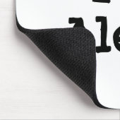 Ik hou van Alexis hart, gepersonaliseerd Muismat (Hoek)