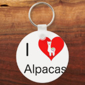 Ik hou van alfaba sleutelhanger (Voorkant)