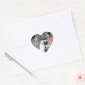 Ik hou van alfaba's! hart sticker (Envelop)