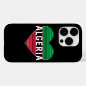 Ik hou van Algerije, Algerijns hart Case-Mate iPhone Case (Achterkant (horizontaal))