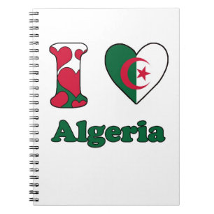 Ik hou van Algerije Notitieboek