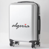 Ik hou van Algerije Sticker (Koffer)