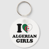 Ik hou van Algerijnse meisjes Sleutelhanger (Achterkant)