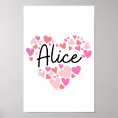 Ik hou van Alice Poster (Voorkant)