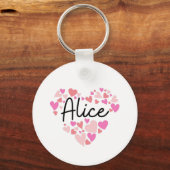 Ik hou van Alice Sleutelhanger (Voorkant)