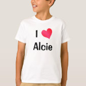 Ik hou van Alice T-shirt (Voorkant)