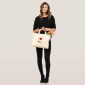 Ik hou van Alina I Mini Tote Bag (Voorkant (model))