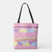 Ik hou van all-over-print media tote bag (Achterkant)