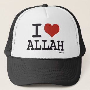 Ik hou van Allah Trucker Pet