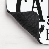 Ik hou van alle katten in mijn huis muismat (Hoek)