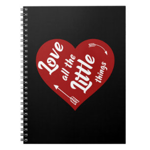 Ik hou van alle kleine dingen design notitieboek