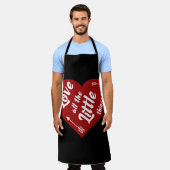 Ik hou van alle kleine dingen design schort (Gedragen)