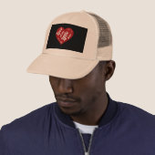 Ik hou van alle kleine dingen design trucker pet (In situ)