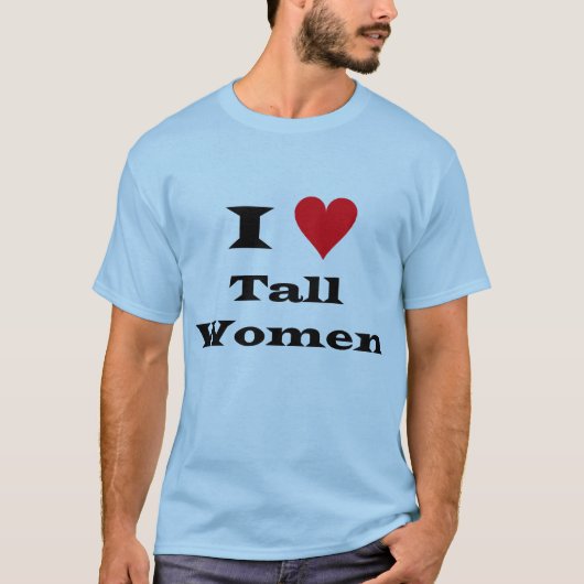 Ik hou van alleenstaande vrouwen t-shirt (Voorkant)