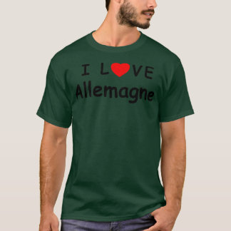 Ik hou van Allemagne nu 1 T-shirt
