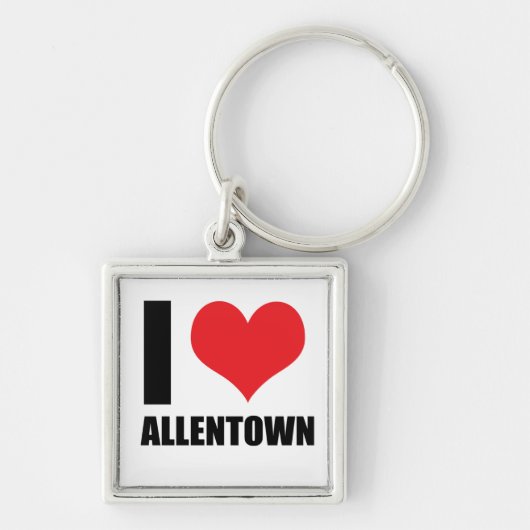 Ik hou van Allentown Sleutelhanger (Voorkant)