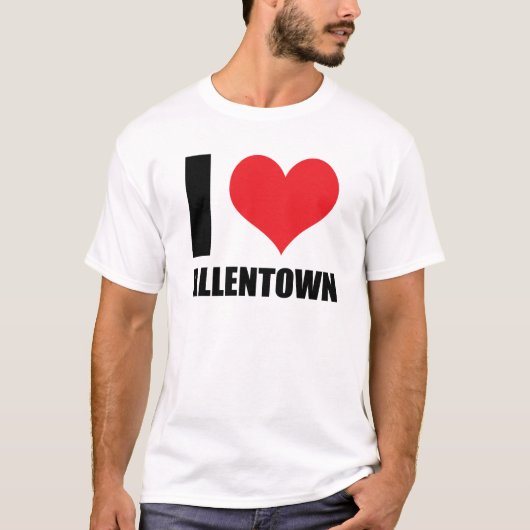 Ik hou van Allentown T-shirt (Voorkant)