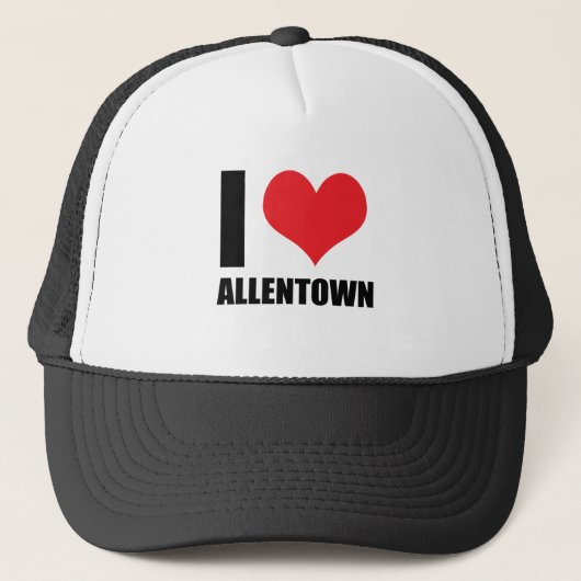 Ik hou van Allentown Trucker Pet (Voorkant)
