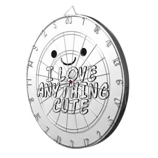 Ik hou van alles. dartbord (Voorkant Rechts)