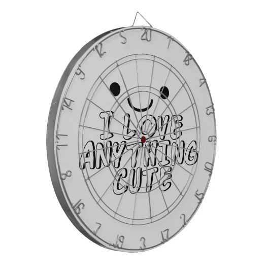 Ik hou van alles. dartbord (Voorkant Links)