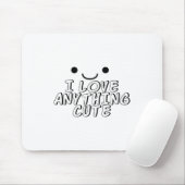 Ik hou van alles. muismat (Met muis)