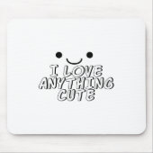 Ik hou van alles. muismat (Voorkant)