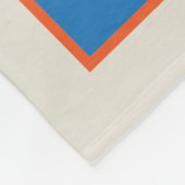 Ik hou van alles van jullie. fleece deken (Hoek)