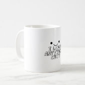 Ik hou van alles wat schattig is koffiemok (Voorkant links)