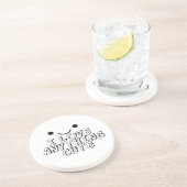 Ik hou van alles. zandsteen onderzetter (Zijkant)