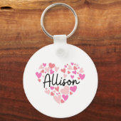 Ik hou van Allison Sleutelhanger (Voorkant)