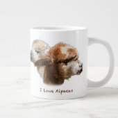 Ik hou van alpacas Grote Mokken (Rechts)