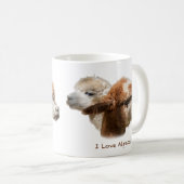 Ik hou van Alpacas kleine mok (Voorkant rechts)