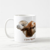 Ik hou van Alpacas kleine mok (Links)