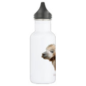 Ik hou van alpaca's waterfles (Links)