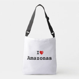 Ik hou van Amazonas Crossbody Tas