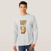 Ik hou van ambachtelijk bier t-shirt (Voorkant volledig)