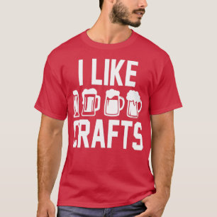 Ik hou van ambachtelijk bier T T-shirt
