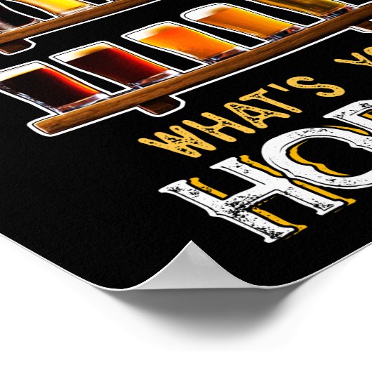 Ik hou van ambachten die je hobbykraft beer poster (Hoek)