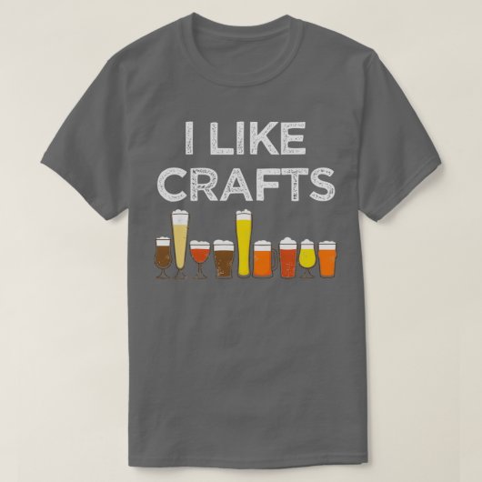 Ik hou van ambachten t-shirt (Design voorkant)