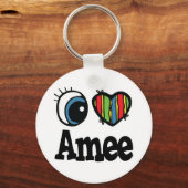 Ik hou van Amee Sleutelhanger (Voorkant)