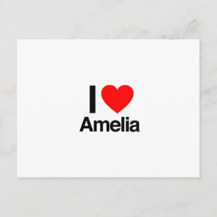 ik hou van amelia briefkaart