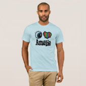 Ik hou van Amelie T-shirt (Voorkant volledig)