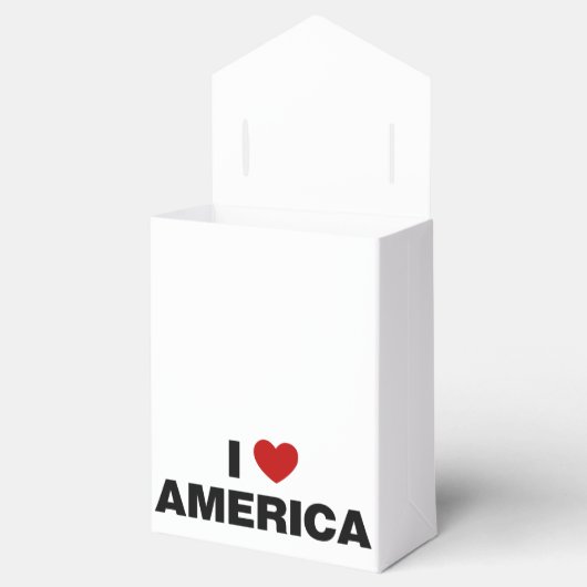 Ik hou van Amerika Bedankdoosjes (Geopend)
