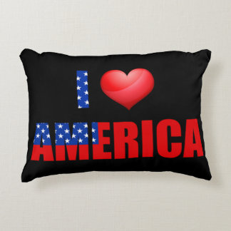 Ik hou van Amerika Decoratief Kussen