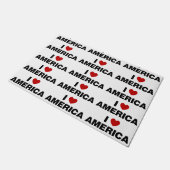 Ik hou van Amerika Deurmat (Schuin)