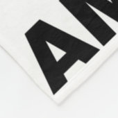 Ik hou van Amerika Fleece Deken (Hoek)